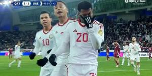 أخبار الرياضة - هدف تعادل الامارات مع قطر (1-1) كأس الخليج - الصبح