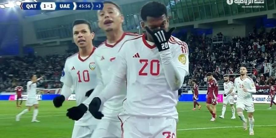 أخبار الرياضة - هدف تعادل الامارات مع قطر (1-1) كأس الخليج - الصبح