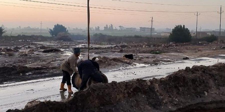 محافظ كفر الشيخ يُعلن الانتهاء من إصلاح الكسر المفاجئ بخط طرد في بلطيم - الصبح