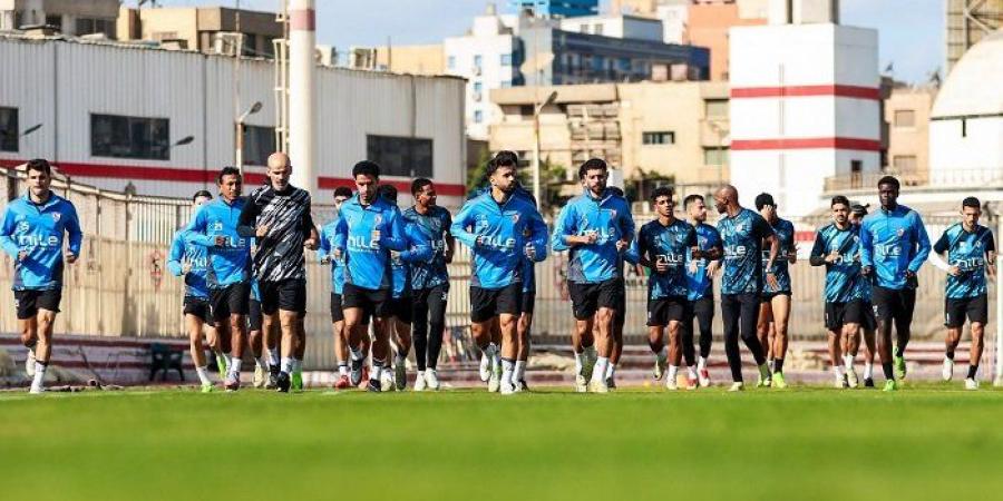 الزمالك يركز على الجانب البدني قبل مواجهة الطلائع بالدوري - الصبح